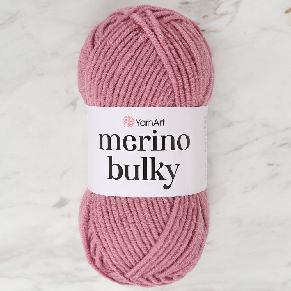 Yarnart Merino Bulky Lila El Örgü İpi - 3017